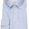 Hemden Eterna | Eterna Hemd - Modern Fit - Button Down - 1863 - Two Ply - Blau / Weis - Ohne Ovp