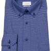 Hemden Eterna | Eterna Hemd - Modern Fit - Button Down - Blau / Dunkelblau