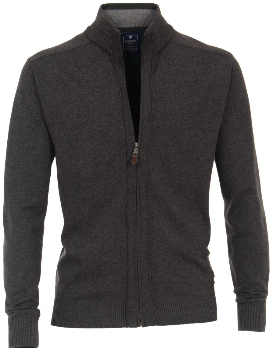 Pullover & Strick Redmond | Redmond Strickjacke / Cardigan - Anthrazit / Dunkelgrau