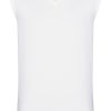 T-Shirts & Polos Venti Armellos / Tank Tops | Venti Tank Top Doppelpack - Modern Fit - V-Ausschnitt - Weis