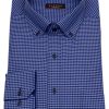 Hemden Eterna | Eterna Hemd - Modern Fit - Button Down - Dunkelblau / Blau