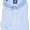 Hemden Redmond | Redmond Hemd - Comfort Fit - Button Down Kragen - Oxford - Hellblau - Ohne Ovp