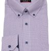 Hemden Redmond | Redmond Hemd - Modern Fit - Button Down Kragen - Struktur - Rose