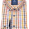 Hemden Redmond | Redmond Hemd - Comfort Fit - Button Down Kragen - Bio Baumwolle - Kariert - Mehrfarbig