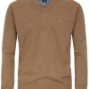 Pullover & Strick Redmond | Redmond Pullover - V-Ausschnitt - Braun