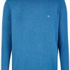 Pullover & Strick Fynch-Hatton | Fynch-Hatton Pullover - Casual Fit - Rundhals-Ausschnitt - Blau