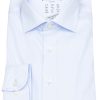 Hemden Eterna | Eterna Hemd - Slim Fit - Performance Shirt - Stretch - Hellblau