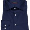 Hemden Eterna | Eterna Hemd - Modern Fit - Performance Shirt - Stretch - Dunkelblau