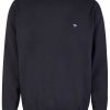 Pullover & Strick Fynch-Hatton | Fynch-Hatton Pullover - Casual Fit - Rundhals-Ausschnitt - Dunkelblau