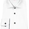 Hemden Pure | Pure Hemd - Slim Fit - Functional Shirt - Haikragen - Kontrastknopfe - Weis