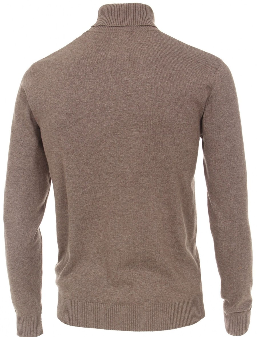 Hemden Redmond | Redmond Pullover - Rollkragen - Braun