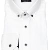 Hemden Redmond | Redmond Hemd - Comfort Fit - Button Down Kragen - Struktur - Weis