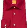 Hemden Redmond | Redmond Hemd - Modern Fit - Kentkragen - Rot