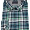 Hemden MAERZ Muenchen | Maerz Muenchen Hemd - Modern Fit - Button Down - Leichter Flanell - Mehrfarbig Kariert