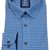 Hemden Redmond | Redmond Hemd - Comfort Fit - Print - Blau / Weis